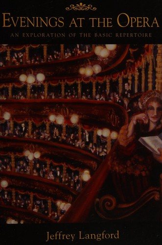 Couverture : Evenings at the opera