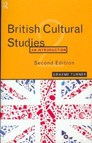 Couverture : British cultural studies