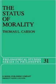 Couverture : The Status of Morality