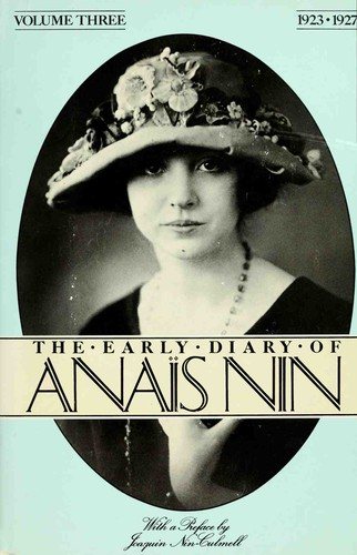 Couverture : The Early Diary of Anaïs Nin