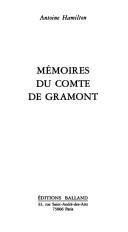 Couverture : Mémoires du comte de Gramont