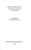 Couverture : Lexical innovation