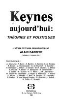 Couverture : Keynes aujourd'hui
