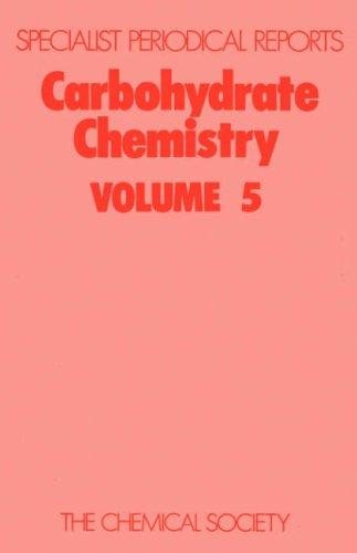 Couverture : Carbohydrate Chemistry (Specialist Periodical Reports)