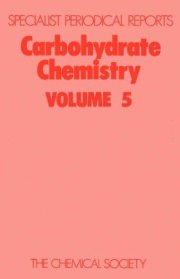 Couverture : Carbohydrate Chemistry (Specialist Periodical Reports)