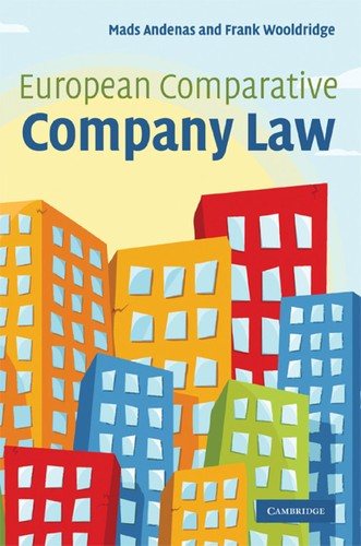 Couverture : European comparative company law