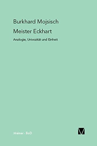 Couverture : Meister Eckhart