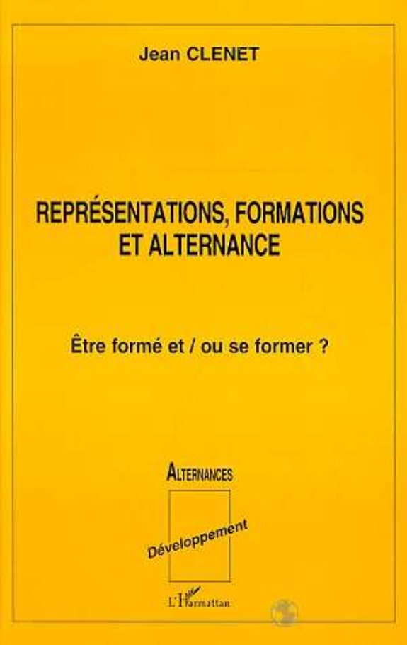 Couverture : Représentations formations en alternance 