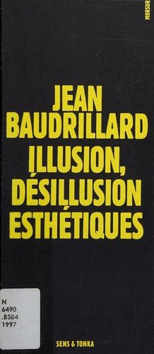 Couverture : Illusion, désillusion esthétiques