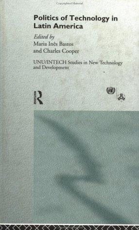 Couverture : Politics of technology in Latin America