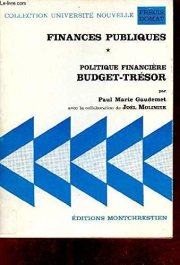 Couverture : Finances publiques