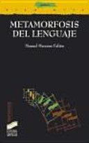 Couverture : Metamorfosis del lenguaje