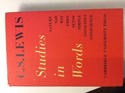 Couverture : Studies in Words