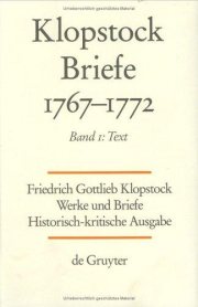 Couverture : Friedrich Gottlieb Klopstock Briefe 1767-1772