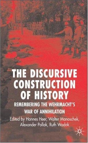 Couverture : The Discursive Construction of History