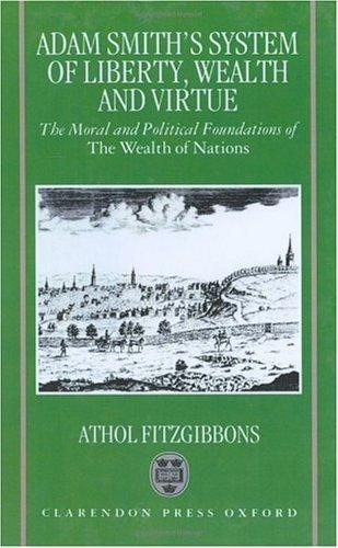 Couverture : Adam Smith's system of liberty, wealth, and virtue
