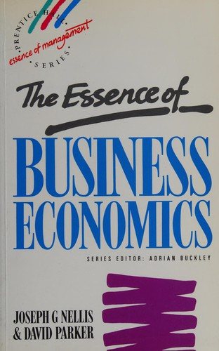 Couverture : The essence of business economics