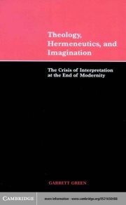 Couverture : Theology, hermeneutics, and imagination