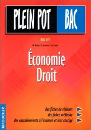 Couverture : Économie, droit, bac STT