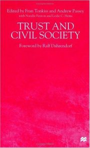 Couverture : Trust and Civil Society