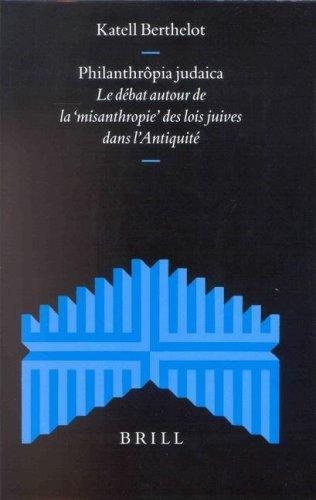 Couverture : Philanthropia Judaica