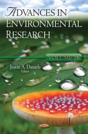 Couverture : Advances in Environmental Research
