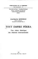 Couverture : Tout empire périra