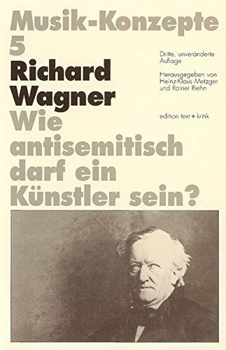 Couverture : Richard Wagner