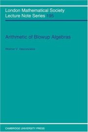 Couverture : Arithmetic of blowup algebras