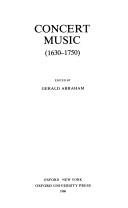 Couverture : New Oxford history of music.