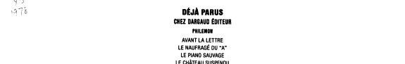 Couverture : Y'a plus d'saison