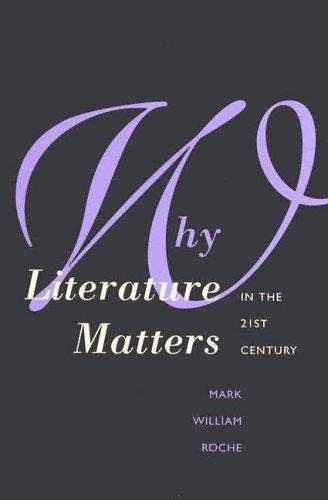 Couverture : Why literature matters in the 21st century