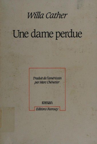Couverture : Une Dame perdue