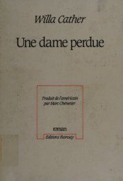 Couverture : Une Dame perdue