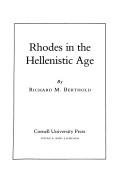 Couverture : Rhodes in the Hellenistic Age
