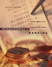 Couverture : Microeconomics of Banking