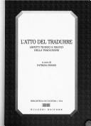 Couverture : L' atto del tradurre