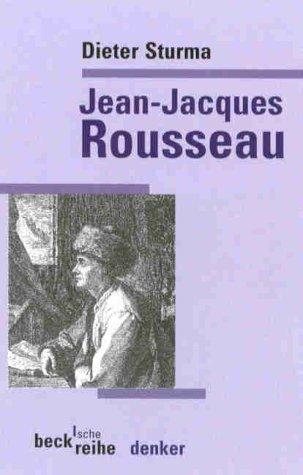 Couverture : Jean- Jacques Rousseau.