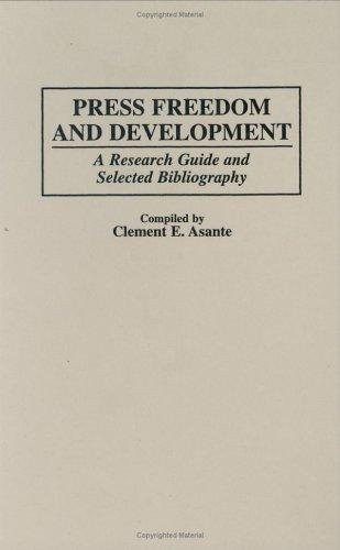 Couverture : Press freedom and development