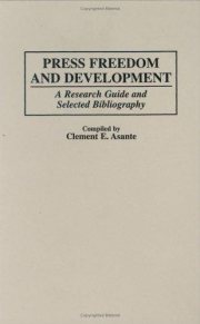 Couverture : Press freedom and development