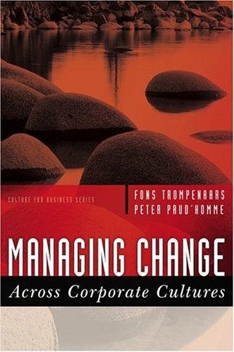Couverture : Managing change across corporate cultures