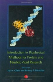 Couverture : Introduction to biophysical methods for protein and nucleic acid research