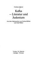 Couverture : Kafka. Literatur und Judentum.
