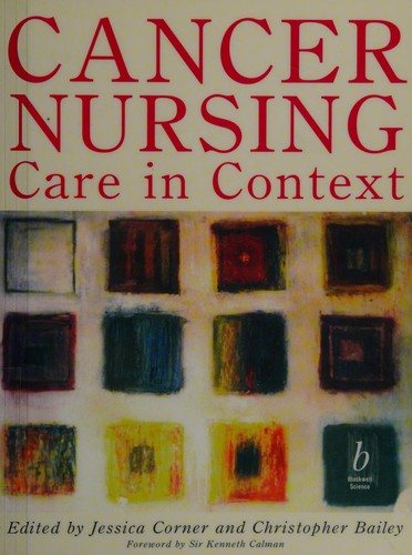 Couverture : Cancer nursing : care in context