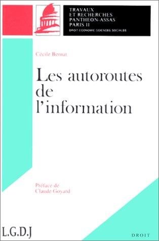 Couverture : Les autoroutes de l'information