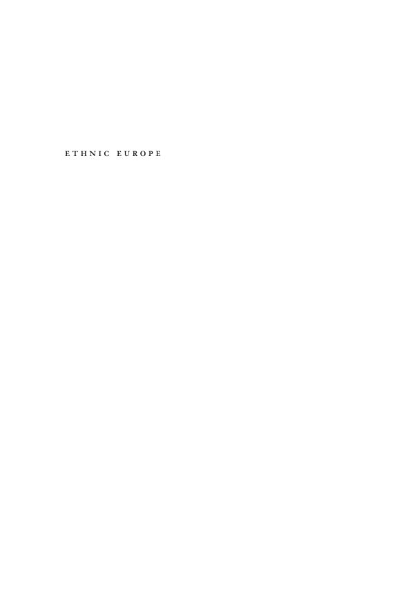 Couverture : Ethnic Europe