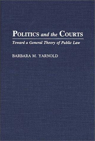 Couverture : Politics and the courts