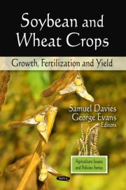 Couverture : Soybean and wheat crops