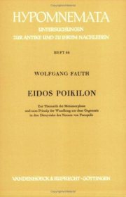 Couverture : Eidos poikilon
