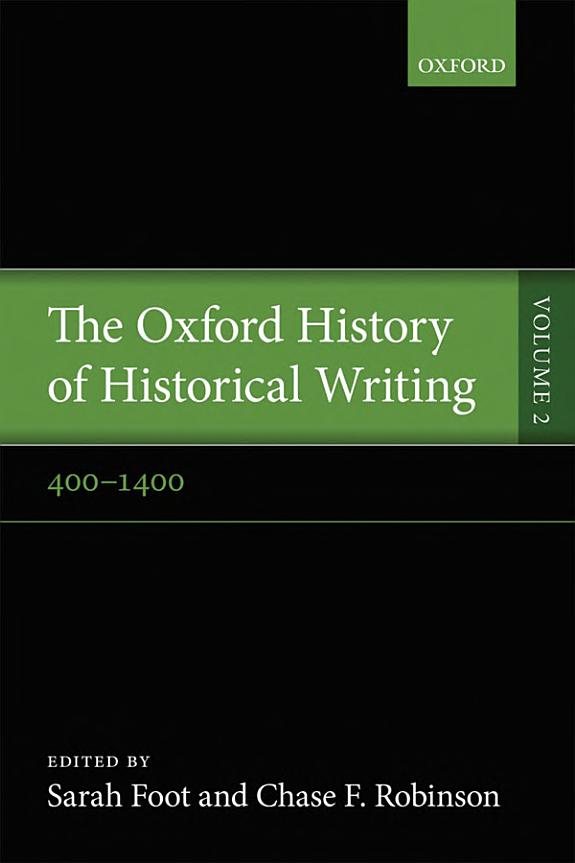 Couverture : The Oxford history of historical writing. Volume 2, 400-1400